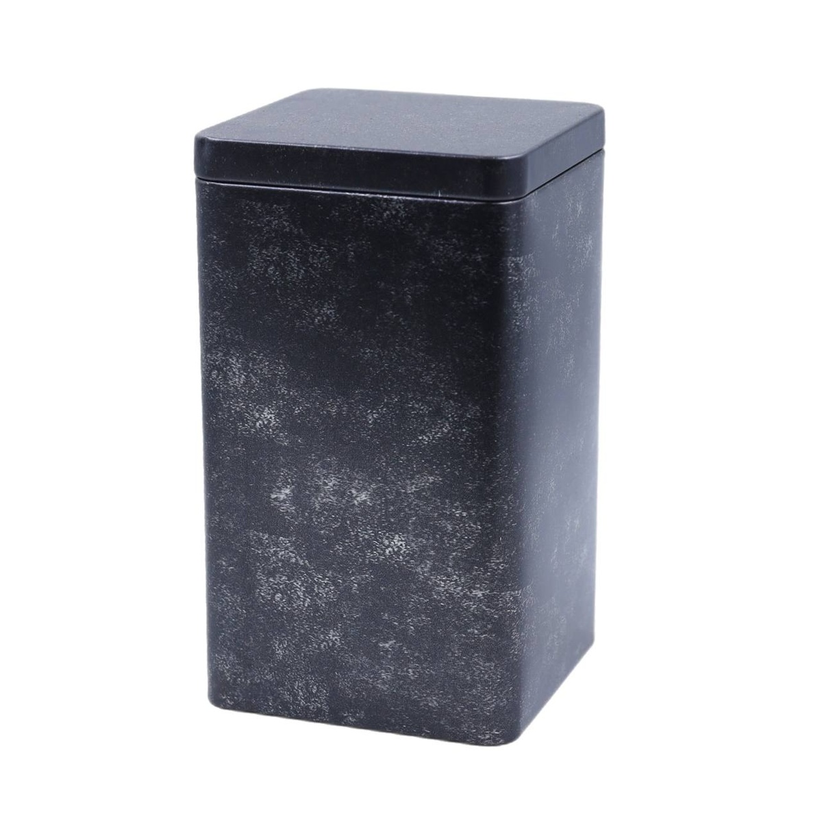 Чайная банка серая