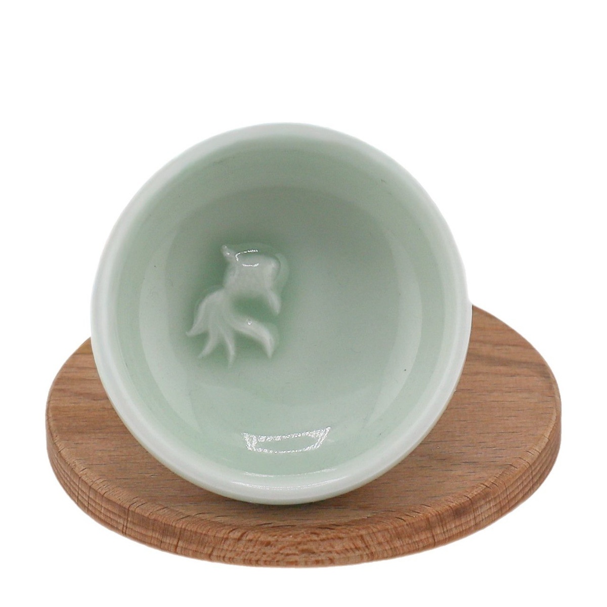 Чашка "Рыбка", зеленая, 50 мл