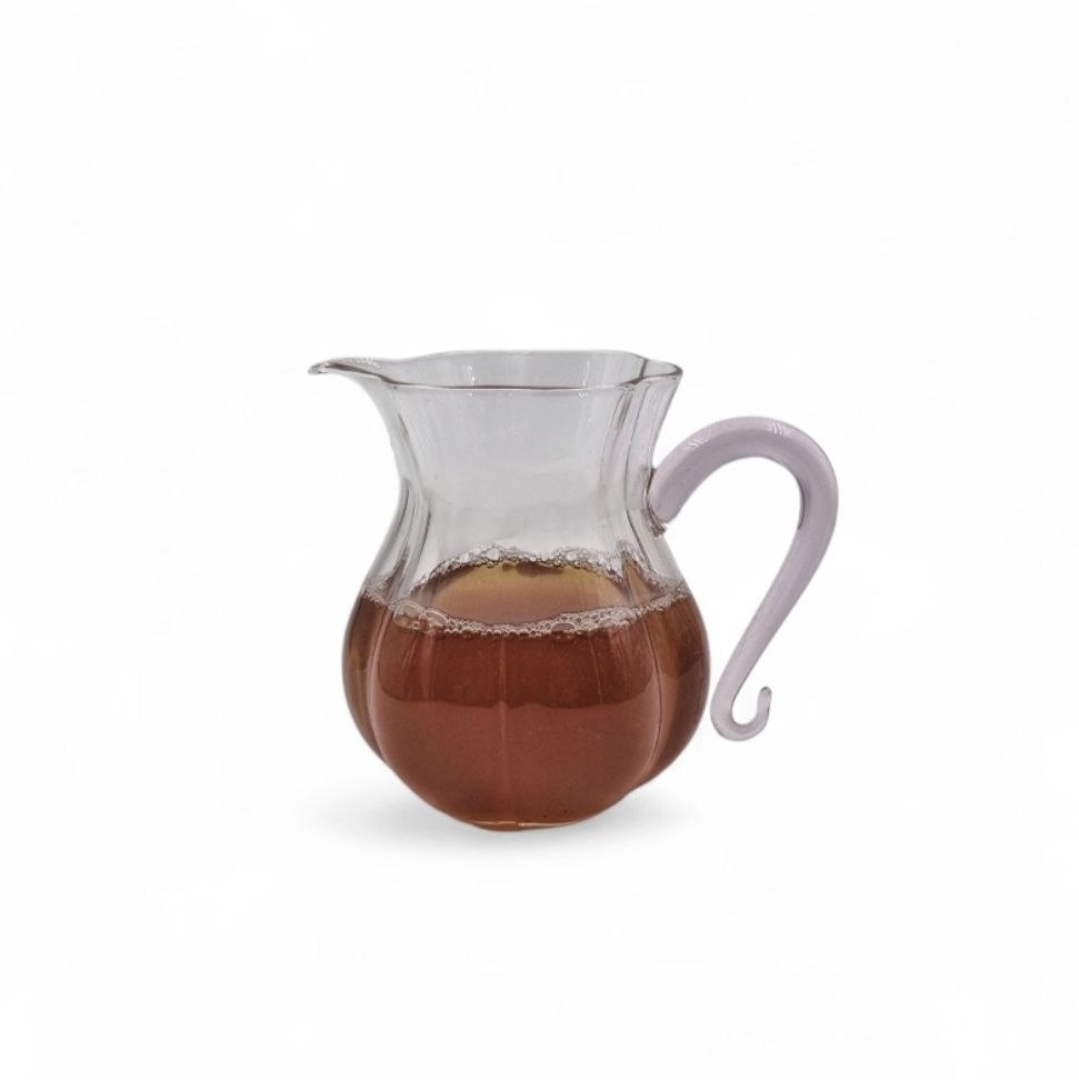 Чахай стеклянный, розовая ручка, 300 мл