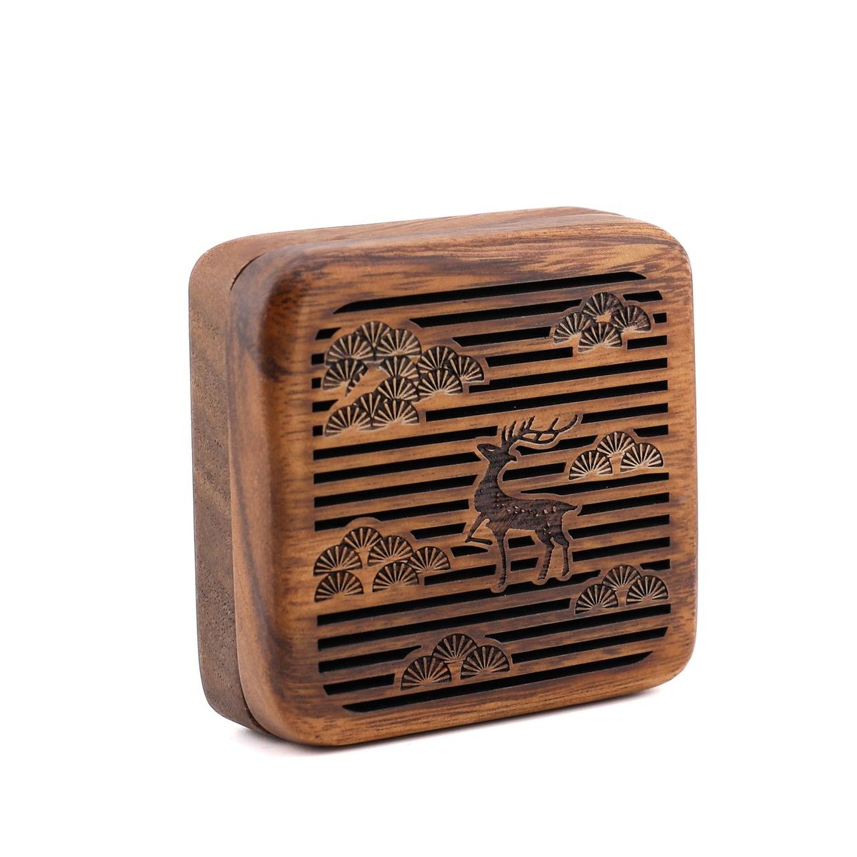 Курильница "Олень", малая, дерево