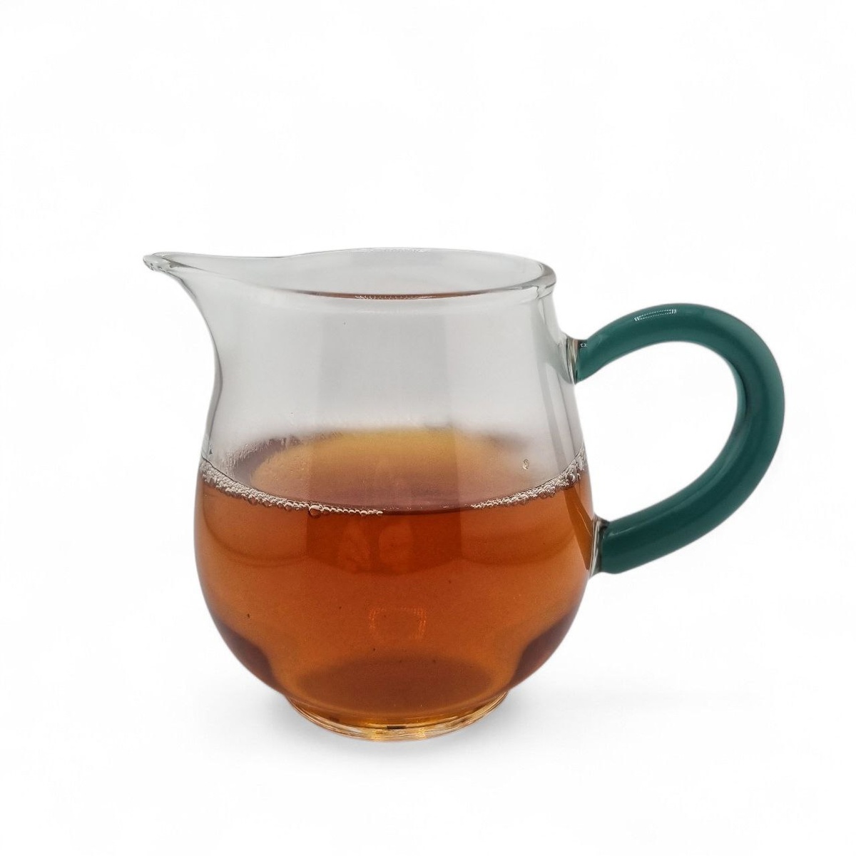 Чахай "Стеклянный, зеленая ручка", 380 мл