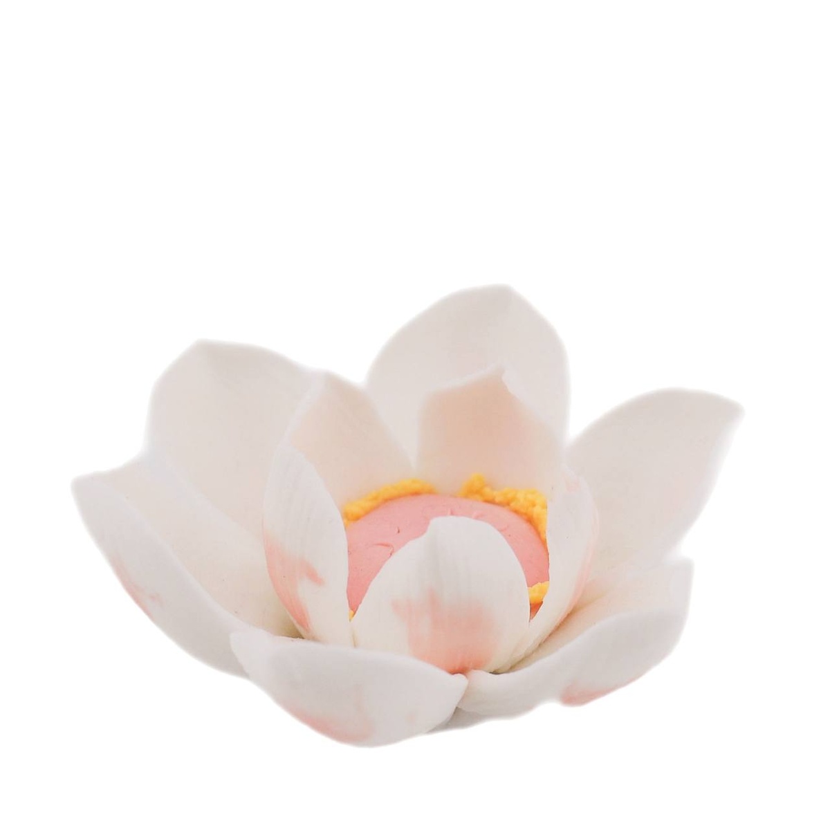 Белый лотос подставка для благовоний