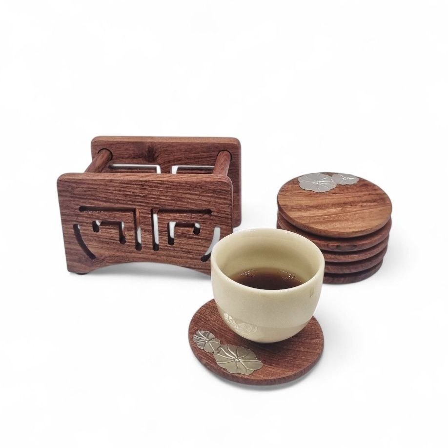 Набор Ча Тоу "Лотос", светлое дерево