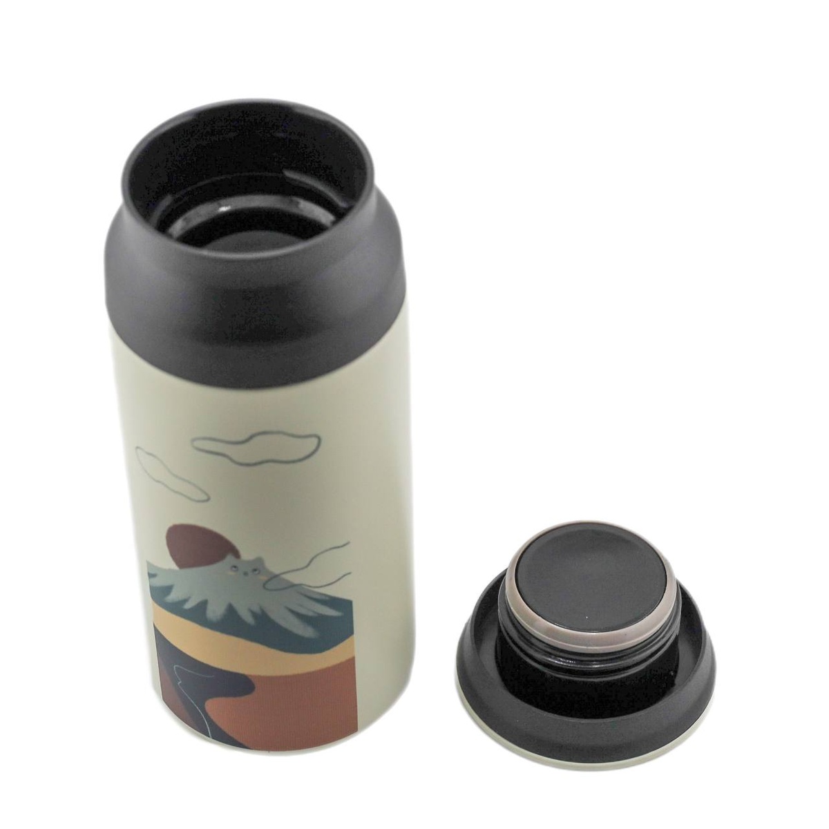 Термос "На вулкане", 350 мл