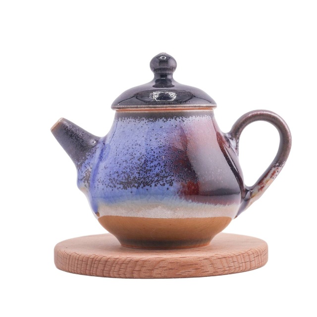 Чайник "Черничный пирог", Цзиндэчжэнь, 125 мл